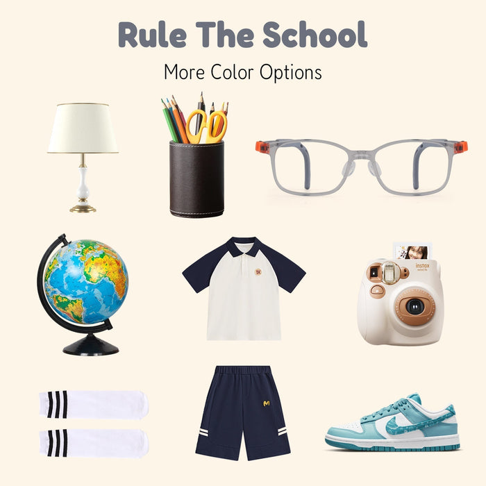 Adjustable Kids Prescription Glasses for School and Homework