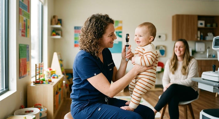 Your Baby's First Eye Exam Is Free and Almost Nobody Books It