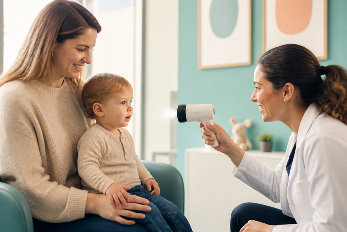 How do they test a toddler who cannot talk?