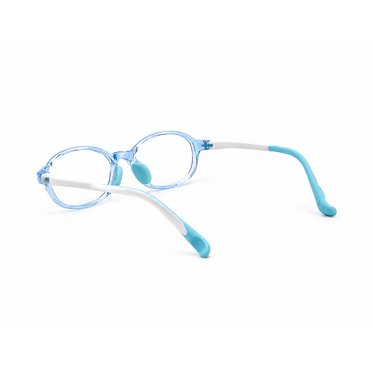Avery kids prescription glasses in Blue, product view 4