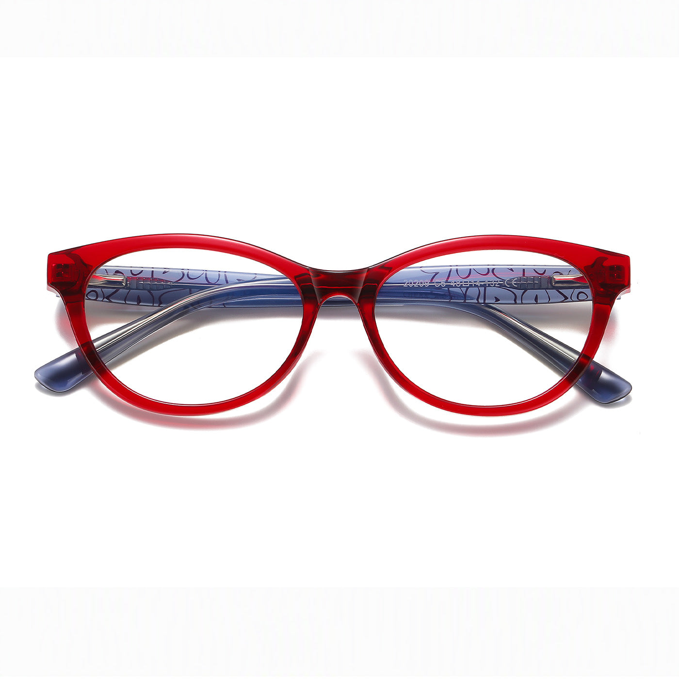 Comet kids prescription glasses 20209_red2