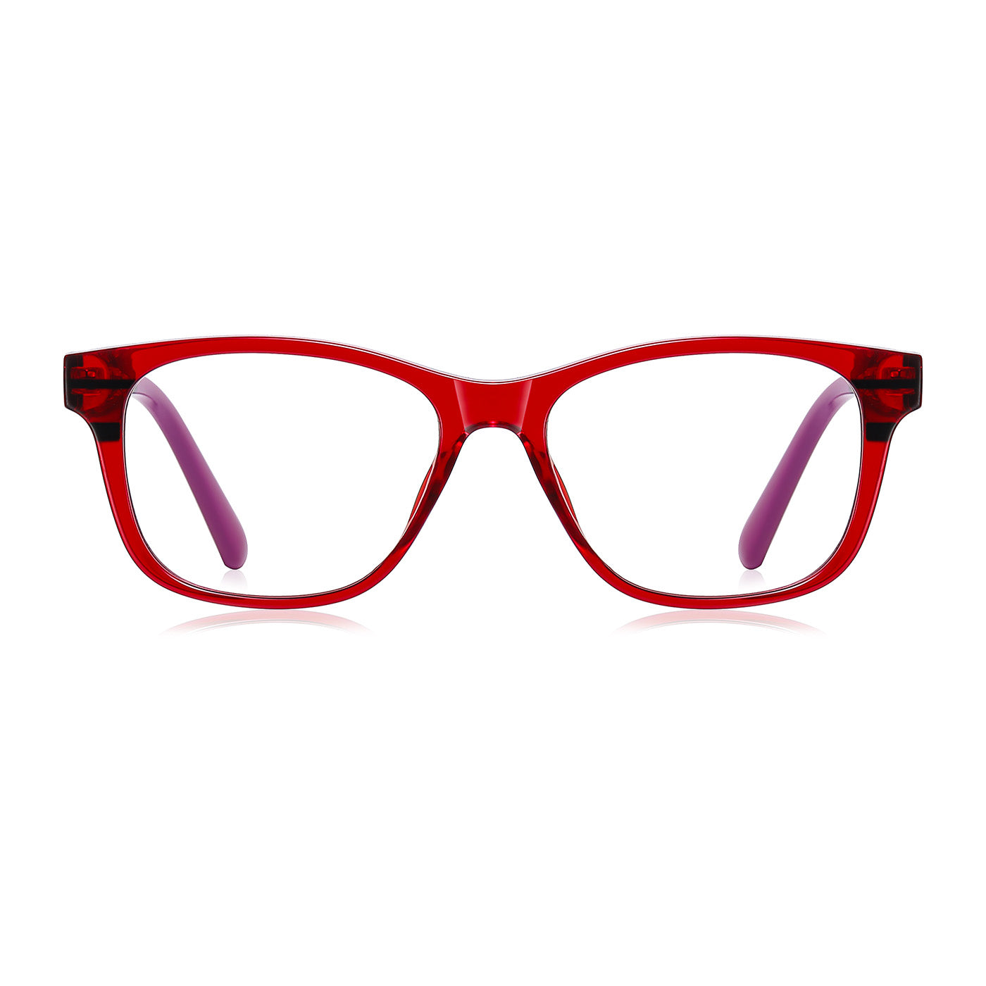 Button kids prescription glasses 20211_red1