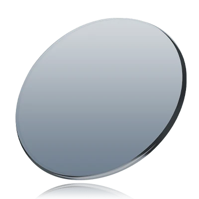 Polarized sunglasses lens with blue tint, polarized glass