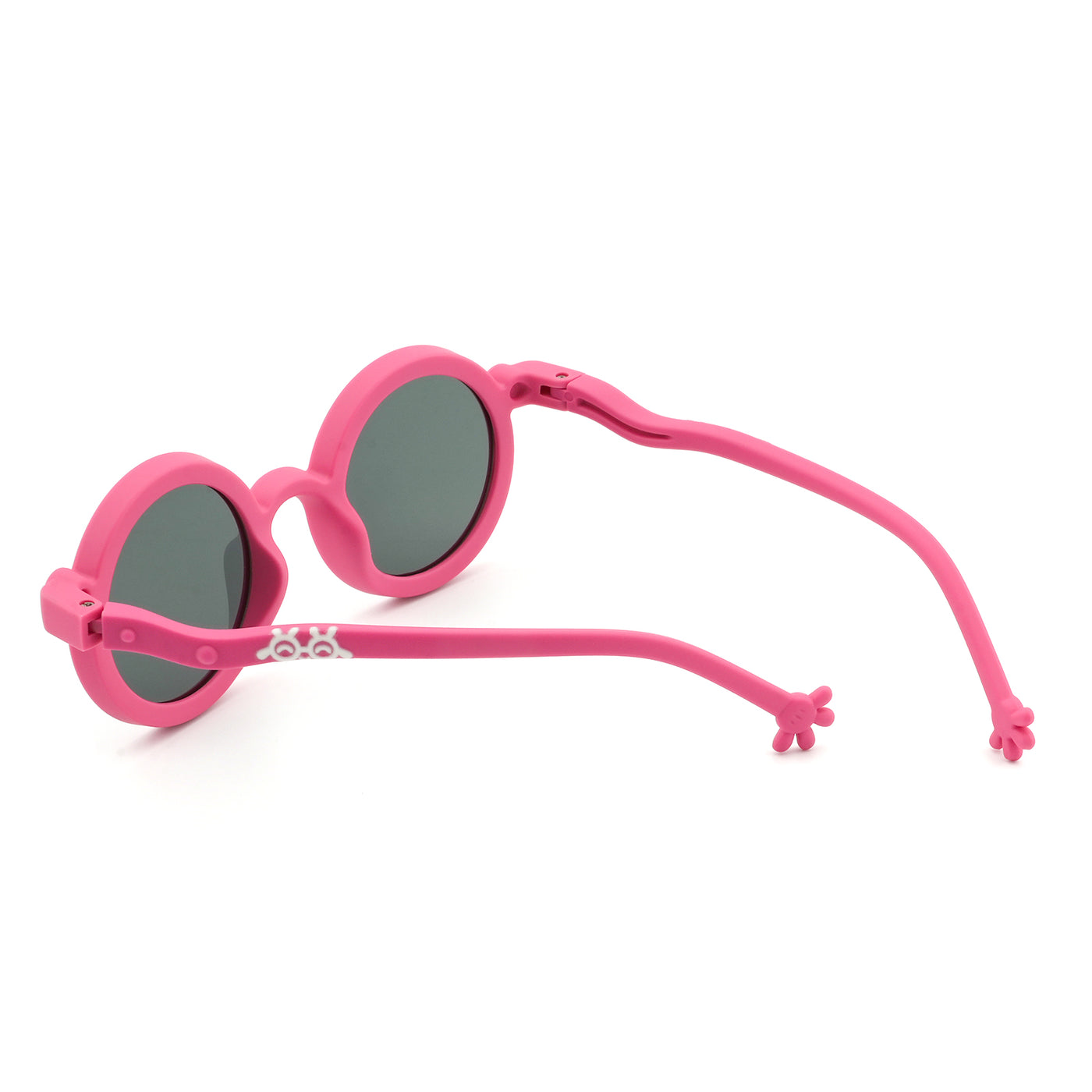 Zest kids sunglasses in Hot Pink, view 7