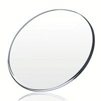 Standard Coatings round lid with gray outer rim and smooth white surface