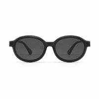 Skipper (2-in-1) Black kids magnetic clip-on prescription sunglasses