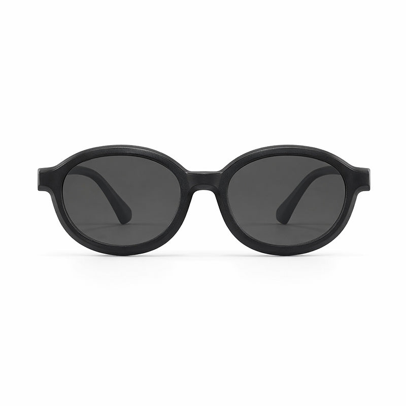 Skipper (2-in-1) Black kids magnetic clip-on prescription sunglasses