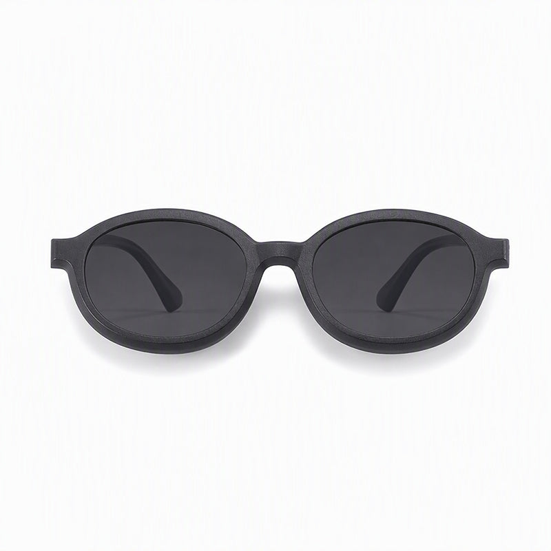 Skipper (2-in-1) Gray kids magnetic clip-on prescription sunglasses
