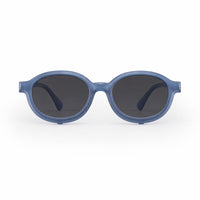 Skipper (2-in-1) White kids magnetic clip-on prescription sunglasses