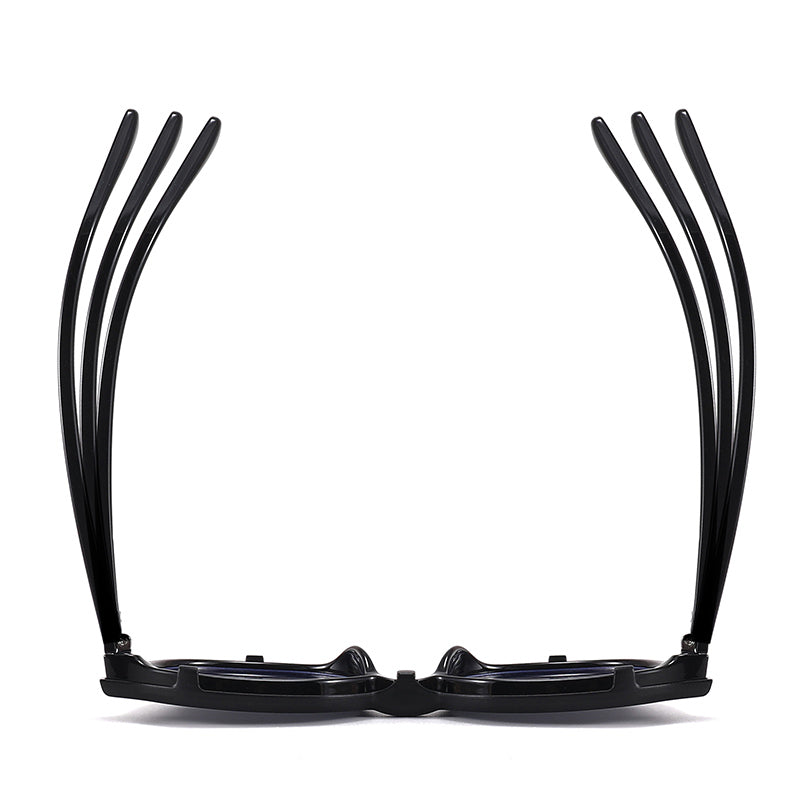 Rocket (2-in-1) Black kids magnetic clip-on prescription sunglasses