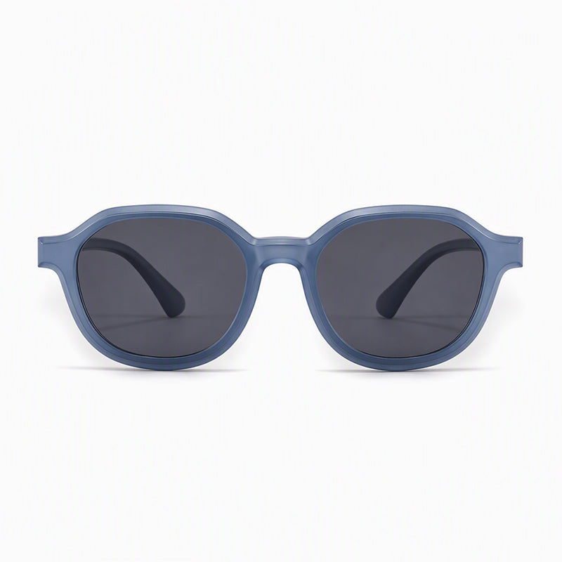 Rocket (2-in-1) White kids magnetic clip-on prescription sunglasses