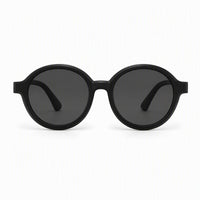 Racer (2-in-1) Black kids magnetic clip-on prescription sunglasses