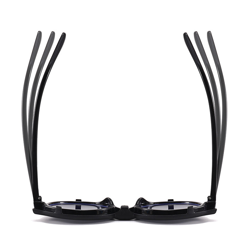 Racer (2-in-1) Black kids magnetic clip-on prescription sunglasses