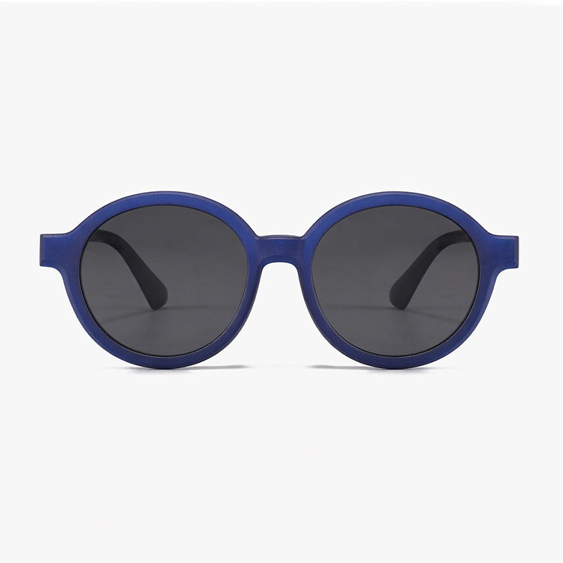 Racer (2-in-1) Blue kids magnetic clip-on prescription sunglasses