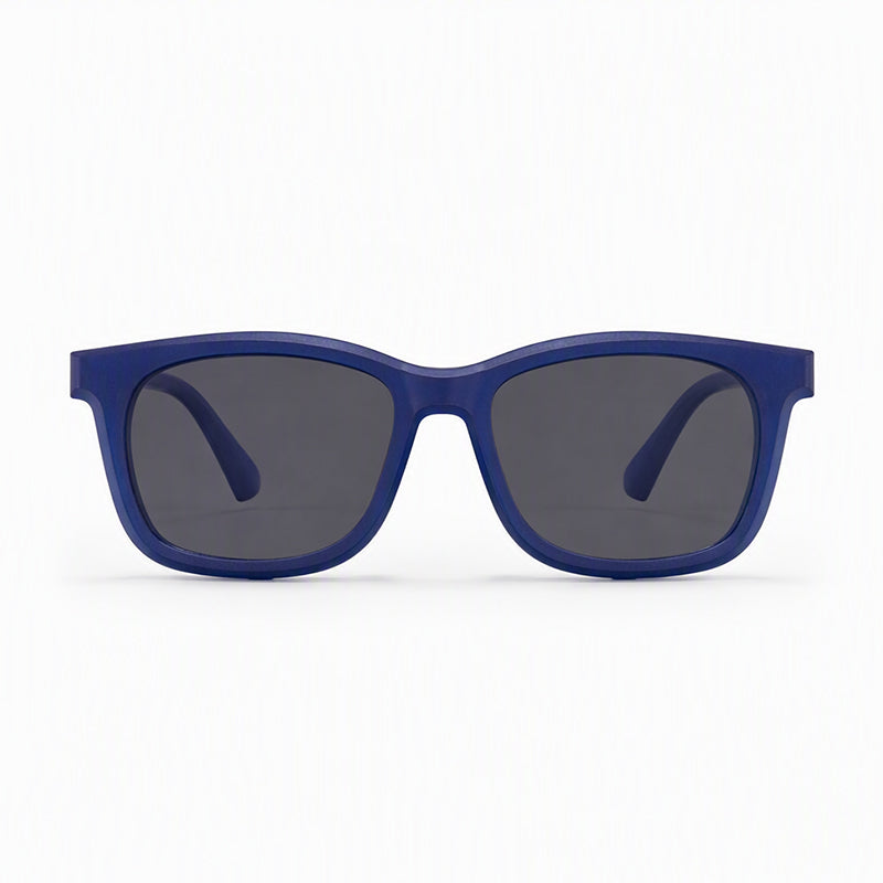 Tempo (2-in-1) Blue kids magnetic clip-on prescription sunglasses