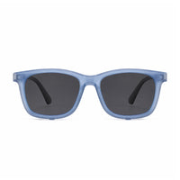 Tempo (2-in-1) White kids magnetic clip-on prescription sunglasses