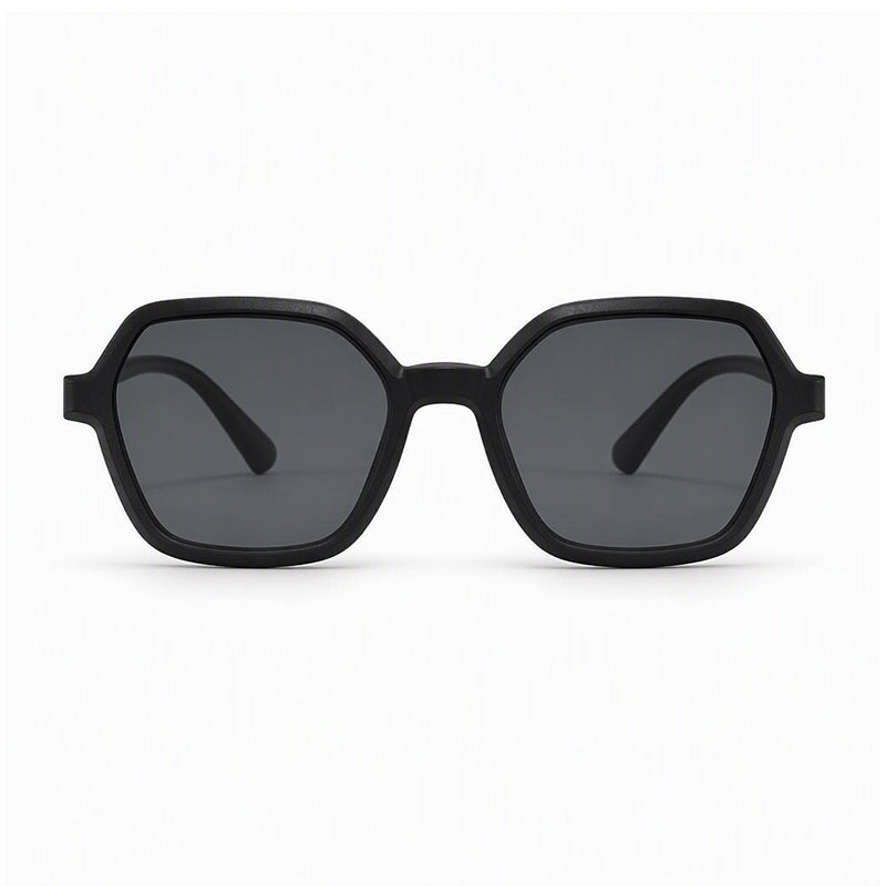 Bolt (2-in-1) Black kids magnetic clip-on prescription sunglasses