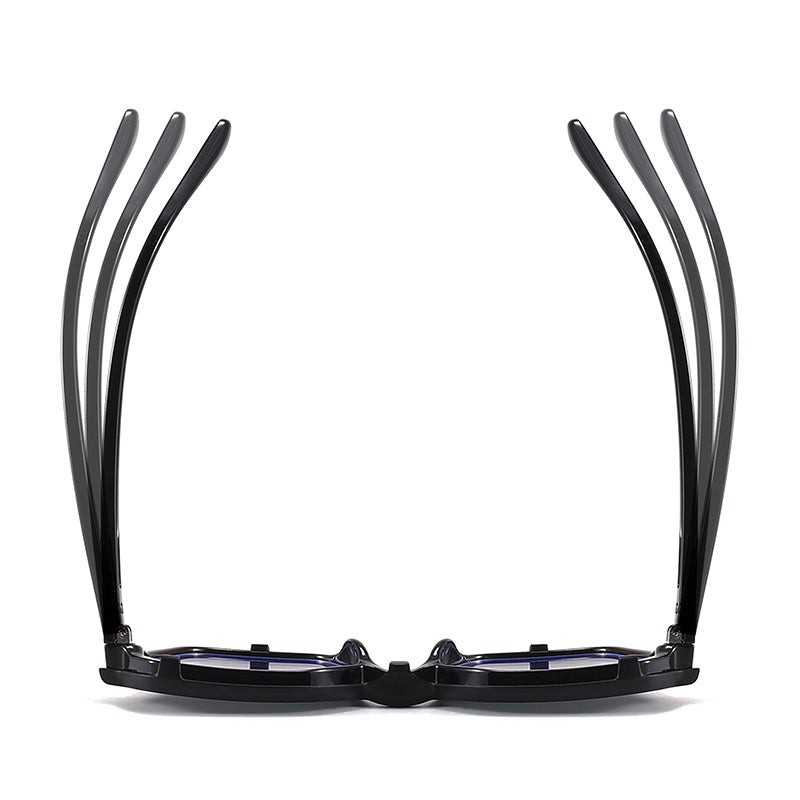 Bolt (2-in-1) Black kids magnetic clip-on prescription sunglasses