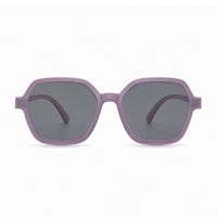 Bolt (2-in-1) Purple kids magnetic clip-on prescription sunglasses