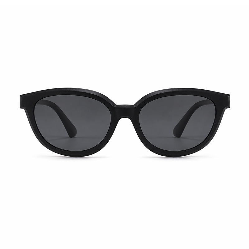 Chase (2-in-1) Black kids magnetic clip-on prescription sunglasses