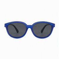 Chase (2-in-1) Blue kids magnetic clip-on prescription sunglasses