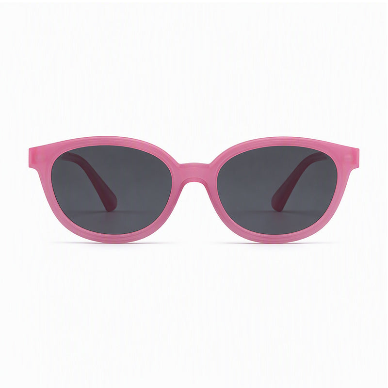 Chase (2-in-1) Pink kids magnetic clip-on prescription sunglasses
