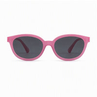 Chase (2-in-1) Pink kids magnetic clip-on prescription sunglasses