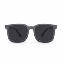 Ryder (2-in-1) Gray kids magnetic clip-on prescription sunglasses