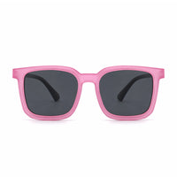 Ryder (2-in-1) Pink kids magnetic clip-on prescription sunglasses