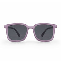 Ryder (2-in-1) Purple kids magnetic clip-on prescription sunglasses