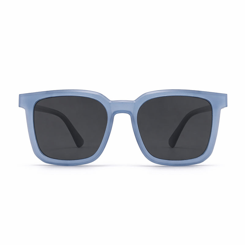 Ryder (2-in-1) White kids magnetic clip-on prescription sunglasses