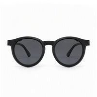 Finn (2-in-1) Black kids magnetic clip-on prescription sunglasses
