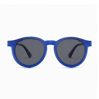 Finn (2-in-1) Blue kids magnetic clip-on prescription sunglasses