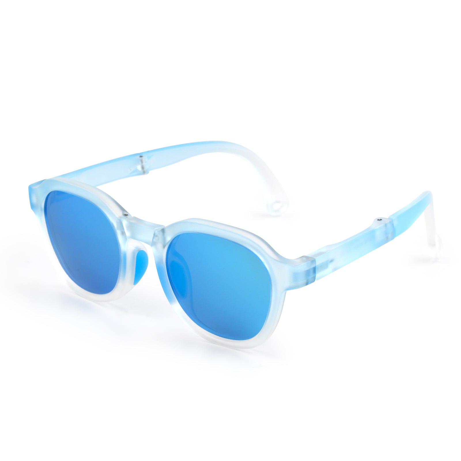 Pocket kids sunglasses in Blue, view 2