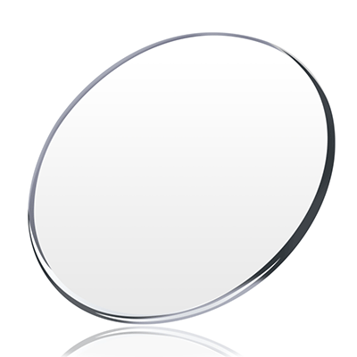 Advanced Coatings round coating sample with dark gray rim