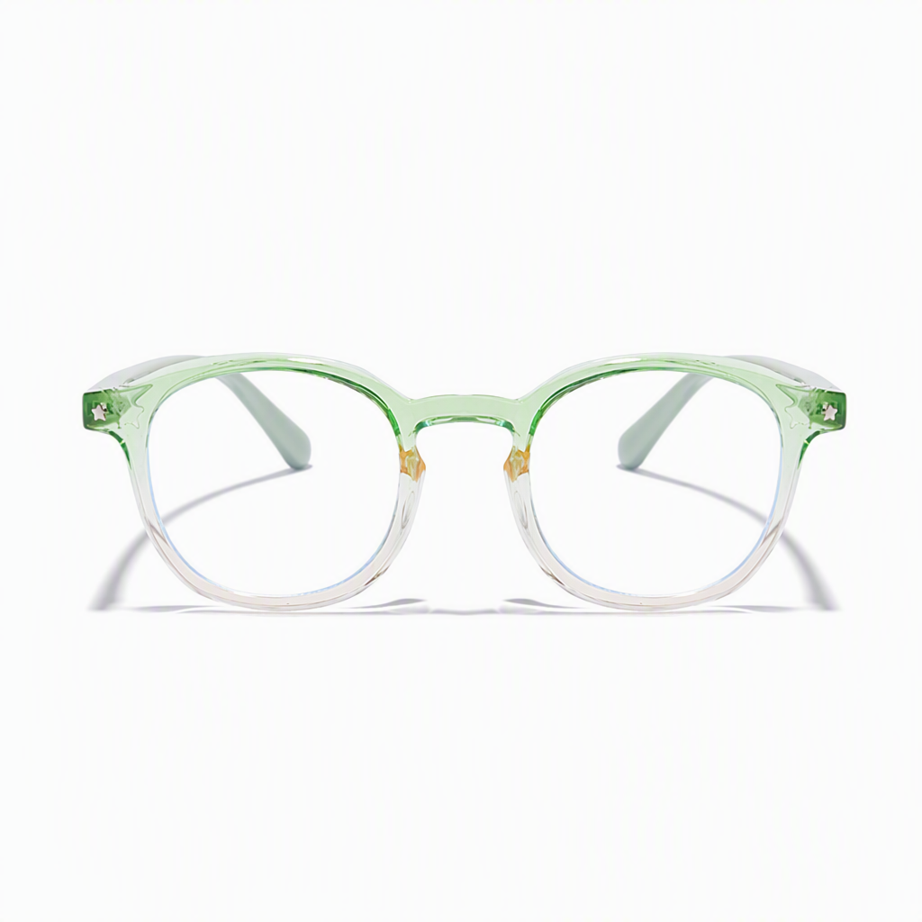 Milo Green kids prescription glasses