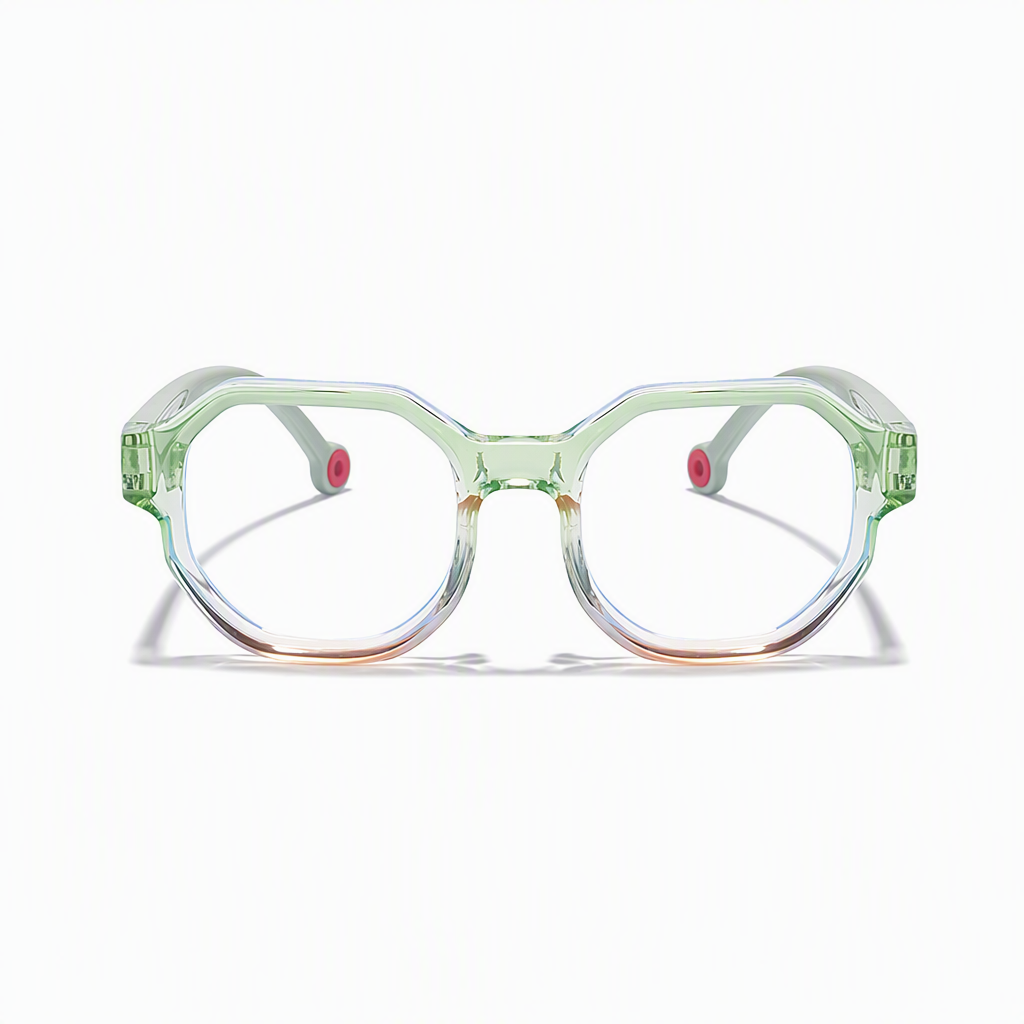 Poppy Green kids prescription glasses