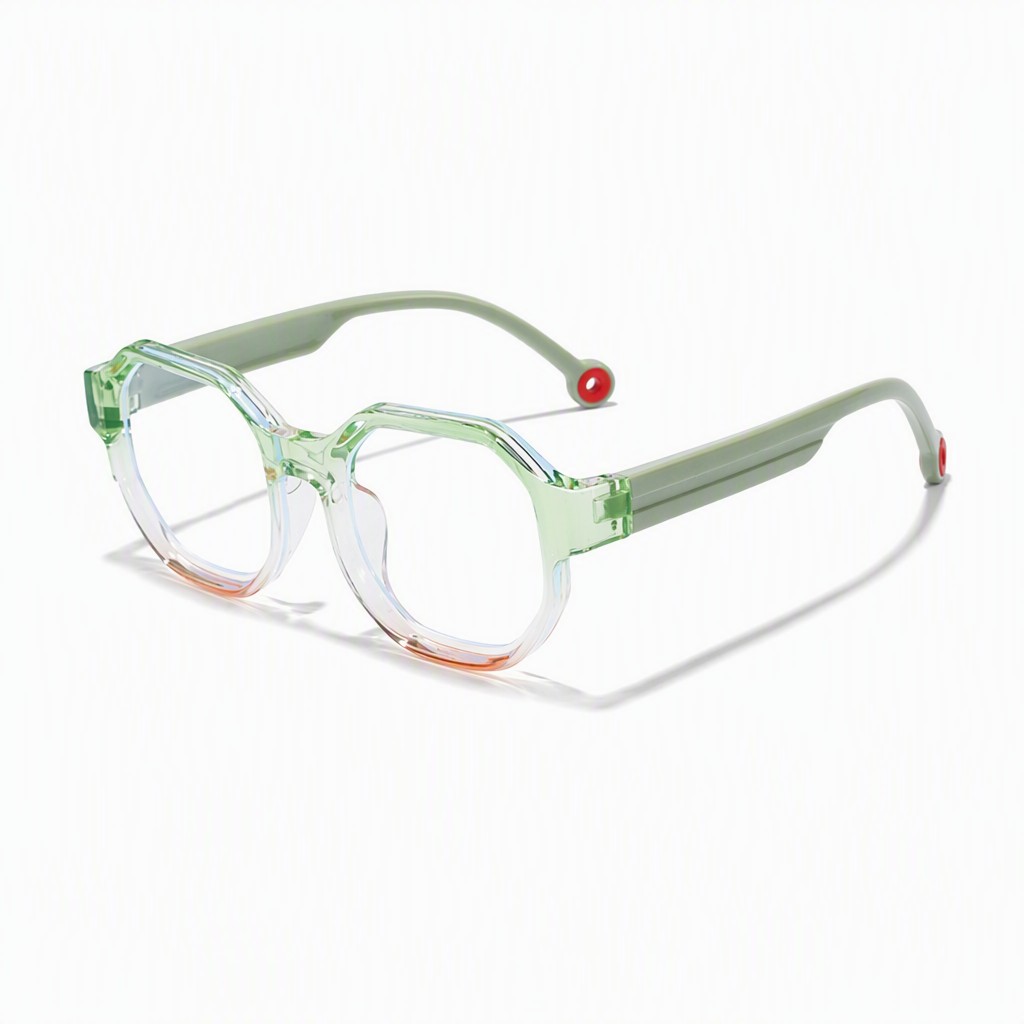 Poppy Green kids prescription glasses