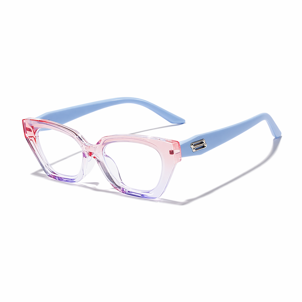 Clover Pink kids prescription glasses