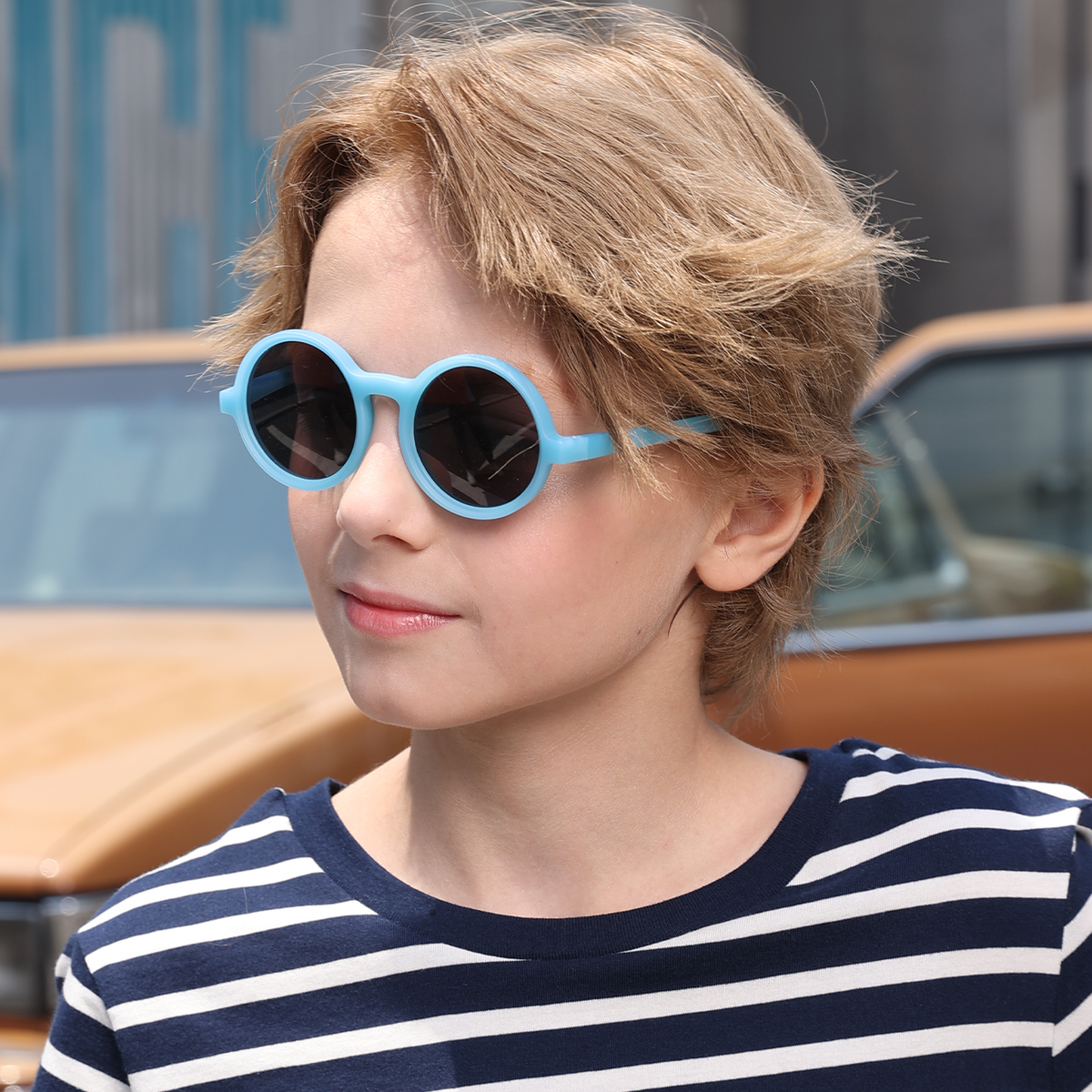 Mia kids sunglasses in Blue, product view 6
