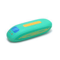 Eyebuddy-Hard Case Cartoon Train Case - Green