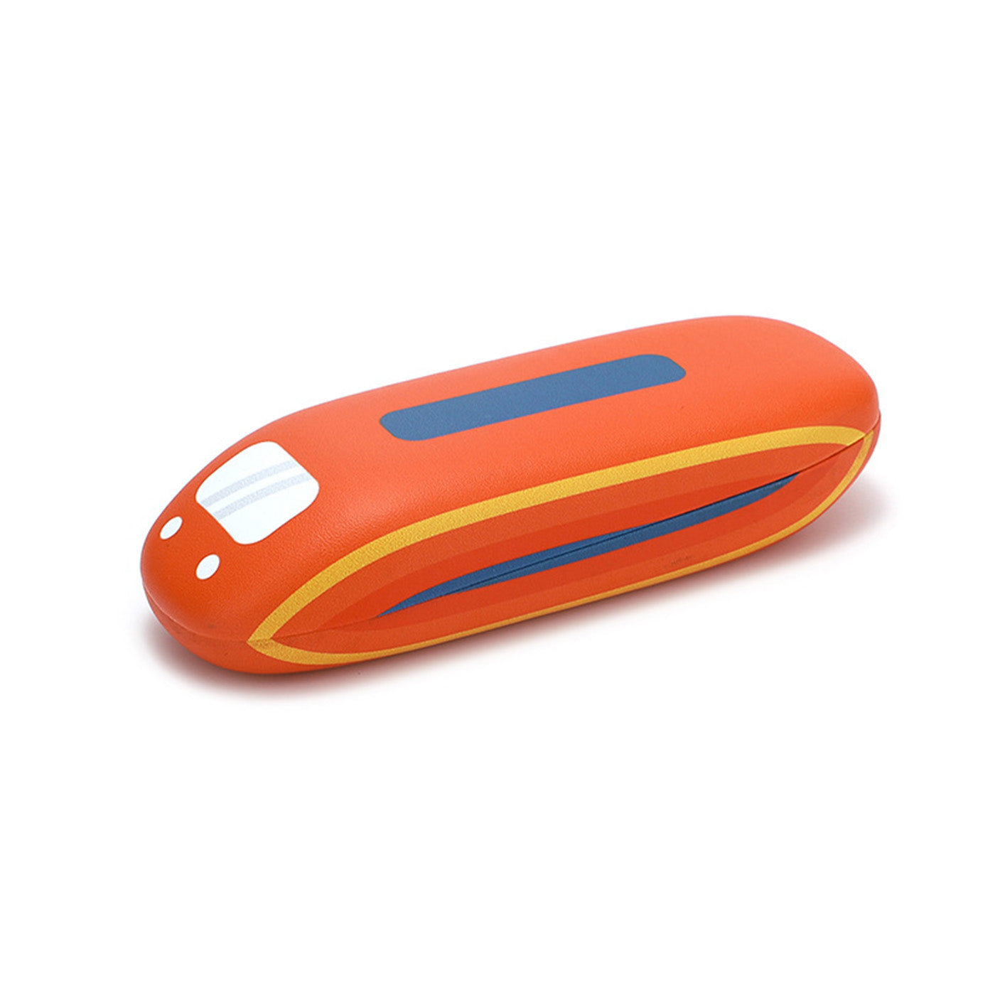 Eyebuddy-Hard Case Cartoon Train Case - Orange