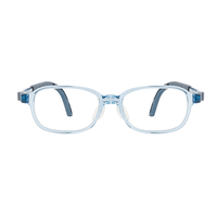 Eli kids prescription glasses in Blue, front view