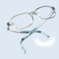 Eli kids prescription glasses in Grey, product view 3