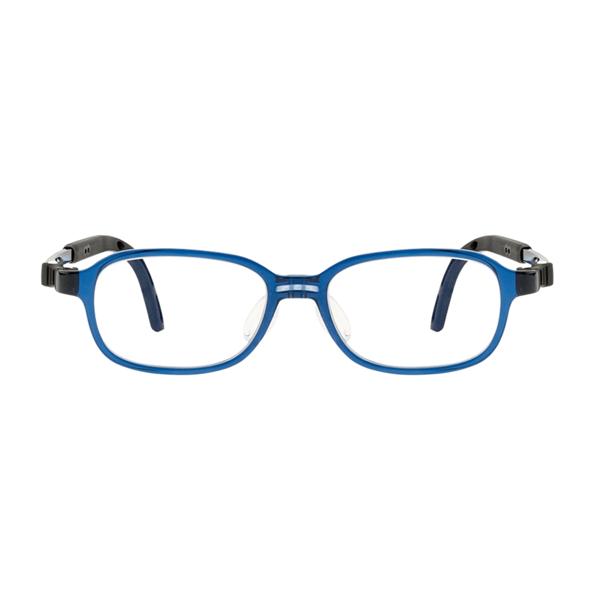 Eli kids prescription glasses in Navy, front view