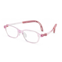 Eli kids prescription glasses in Pink, product view 2