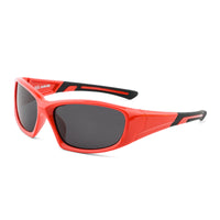 Zoom kids sunglasses in Red, view 1