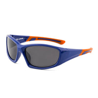 Zoom kids sunglasses in Navy Blue, view 1
