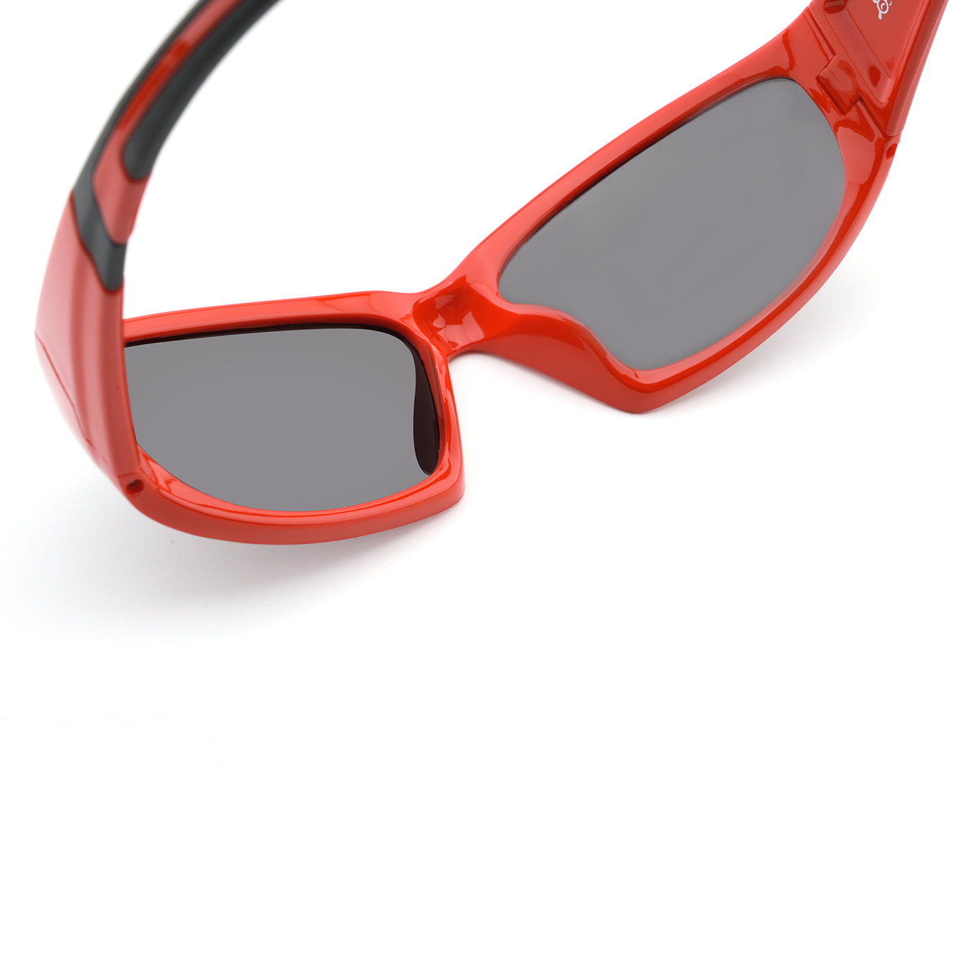 Zoom kids sunglasses in Red, view 4