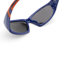 Zoom kids sunglasses in Navy Blue, view 4